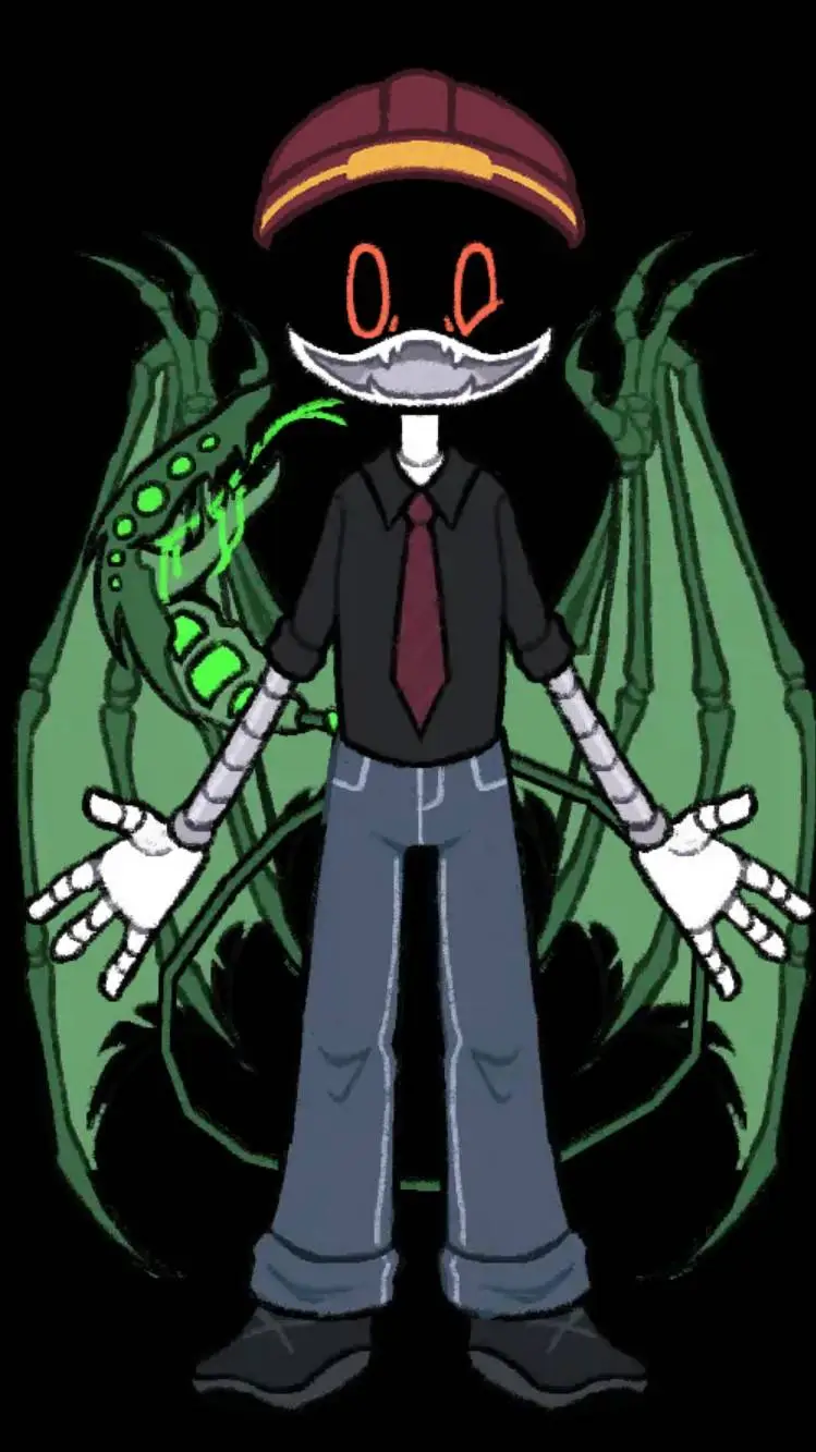 ai character: md my oc (name ck) background