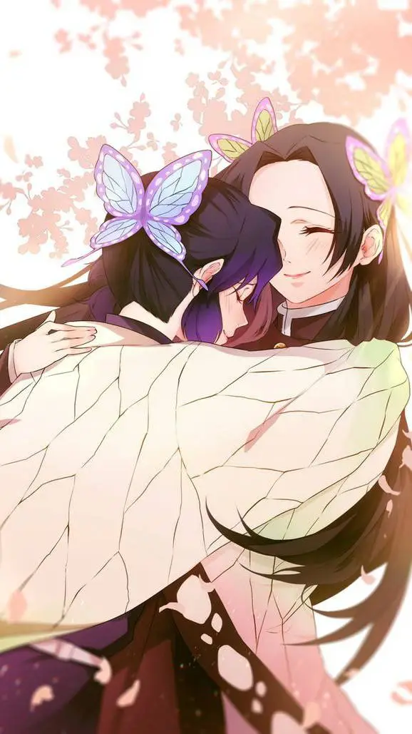 ai character: butterfly sisters🦋 background