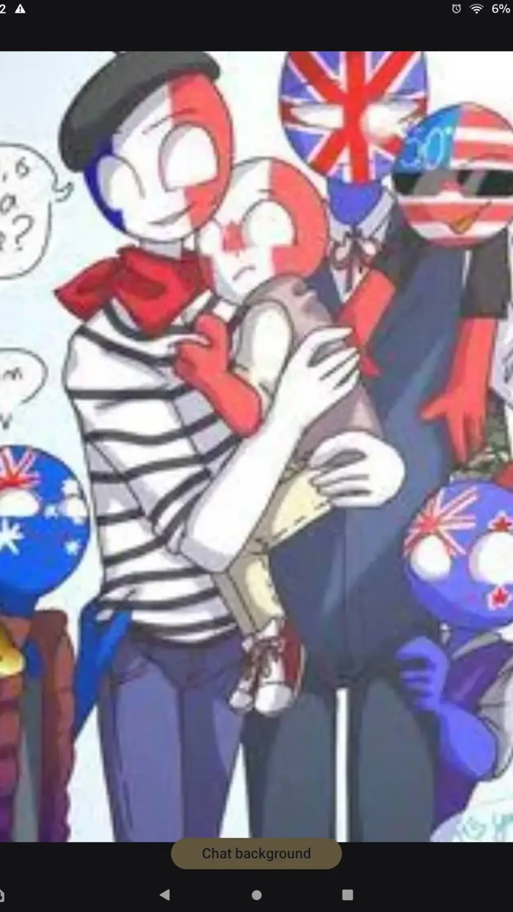 ai character: Empires background