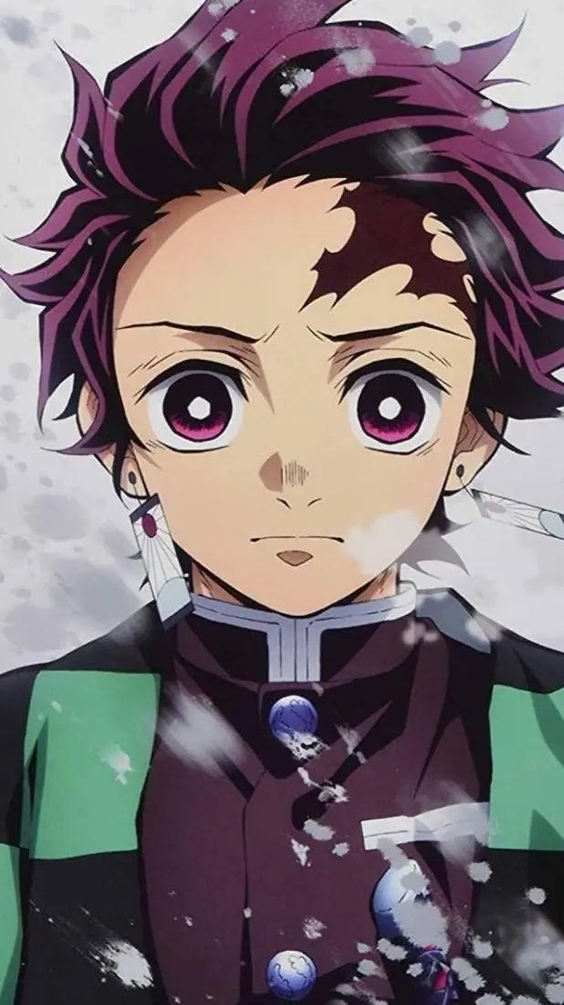 ai character: Demon slayer😁😐 background