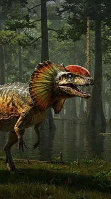 ai character: Jurassic park background