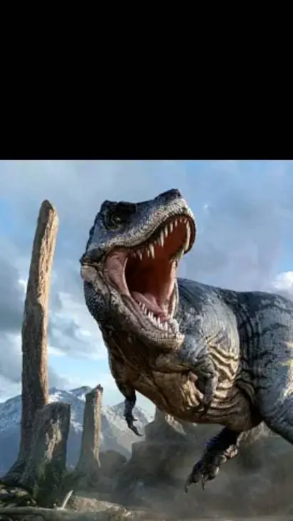 ai character: t-rex background
