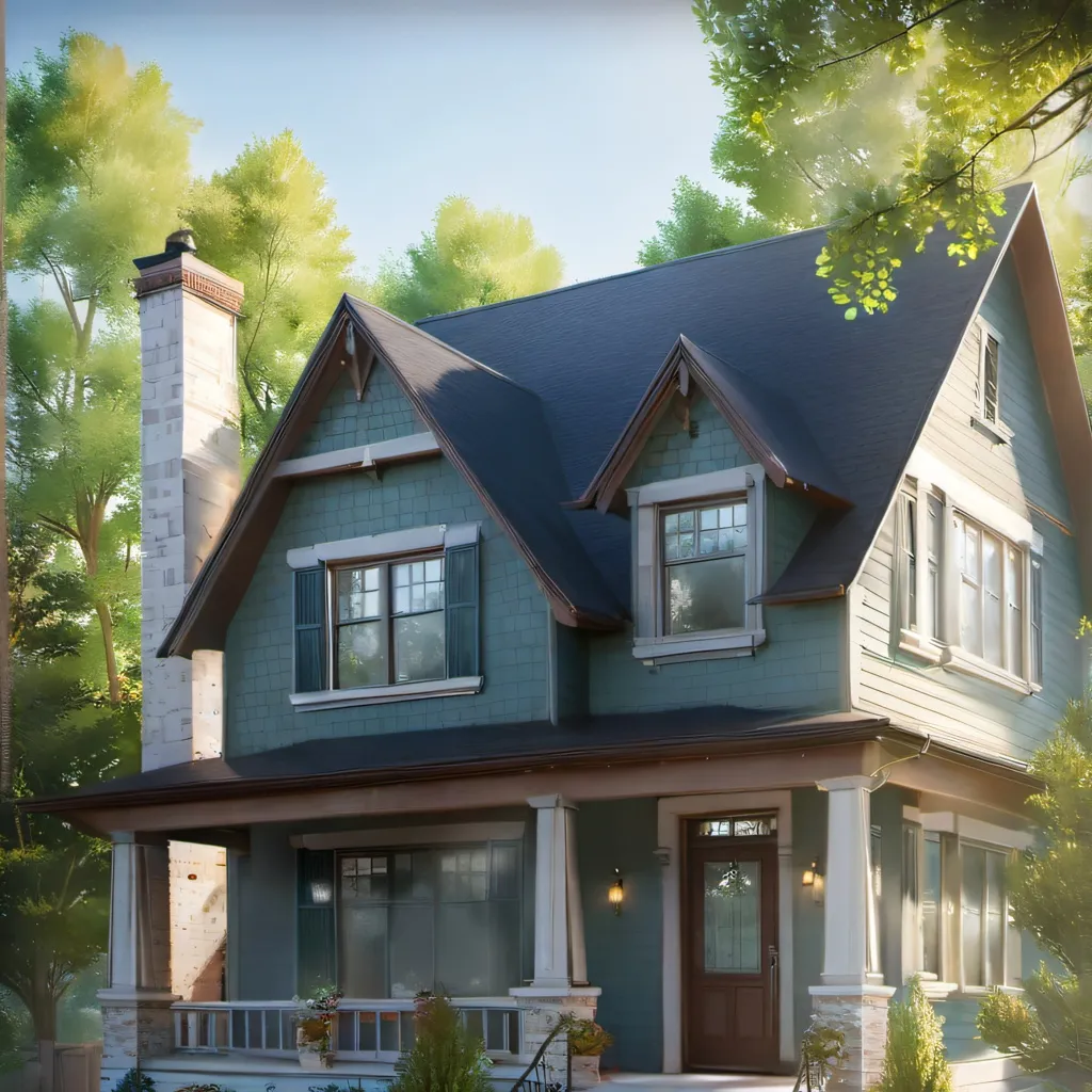 chat with ai character: family house