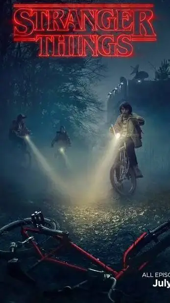 ai character: Stranger Things background