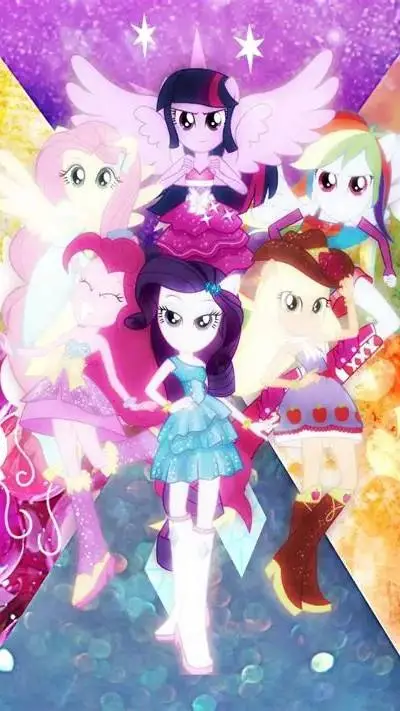 ai character: MLP Equestria Girl background