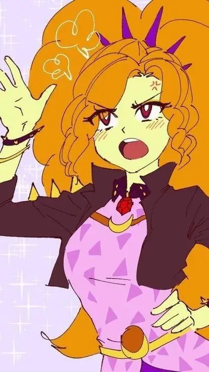 ai character: Adagio Dazzle background