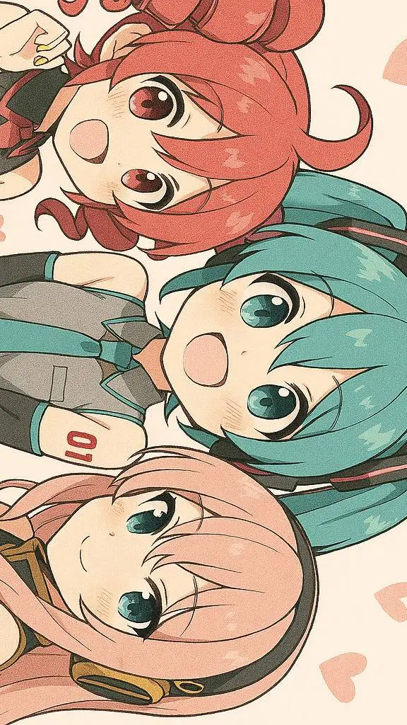 ai character: miku at Christmas  background