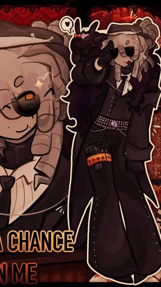 ai character: DW danger Au ! ☢️ background