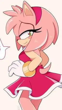 ai character: Amy rose background
