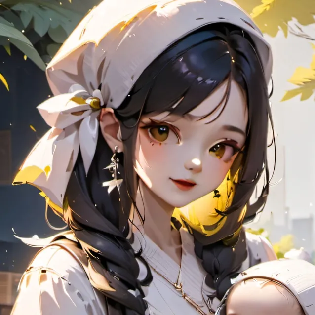 chat with ai character: girl holding you