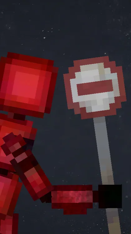 ai character: Red bot background