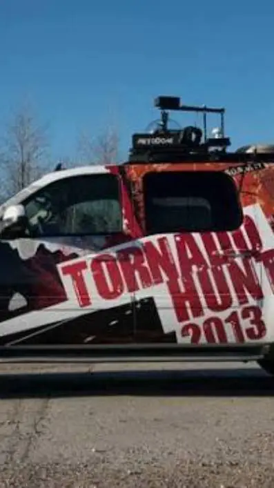 ai character: tornado haunt van  background
