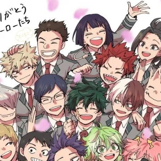 chat with ai character: MHA snow day