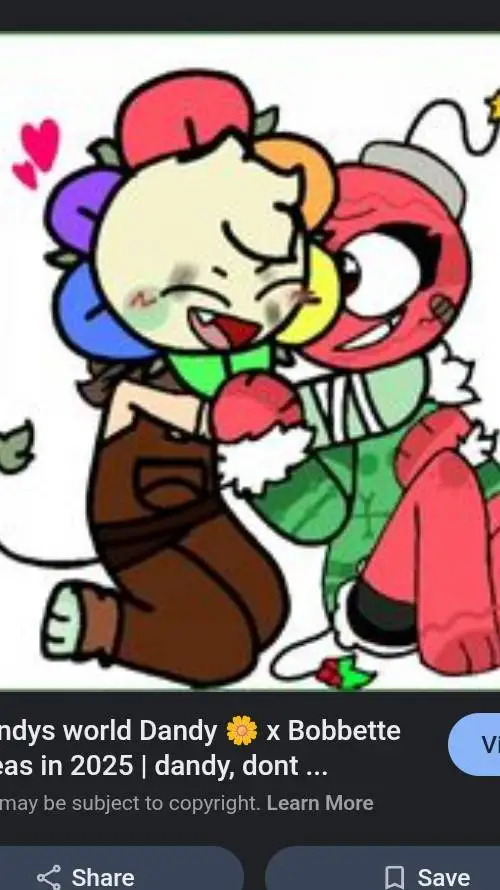 ai character: dandy x bobette  background