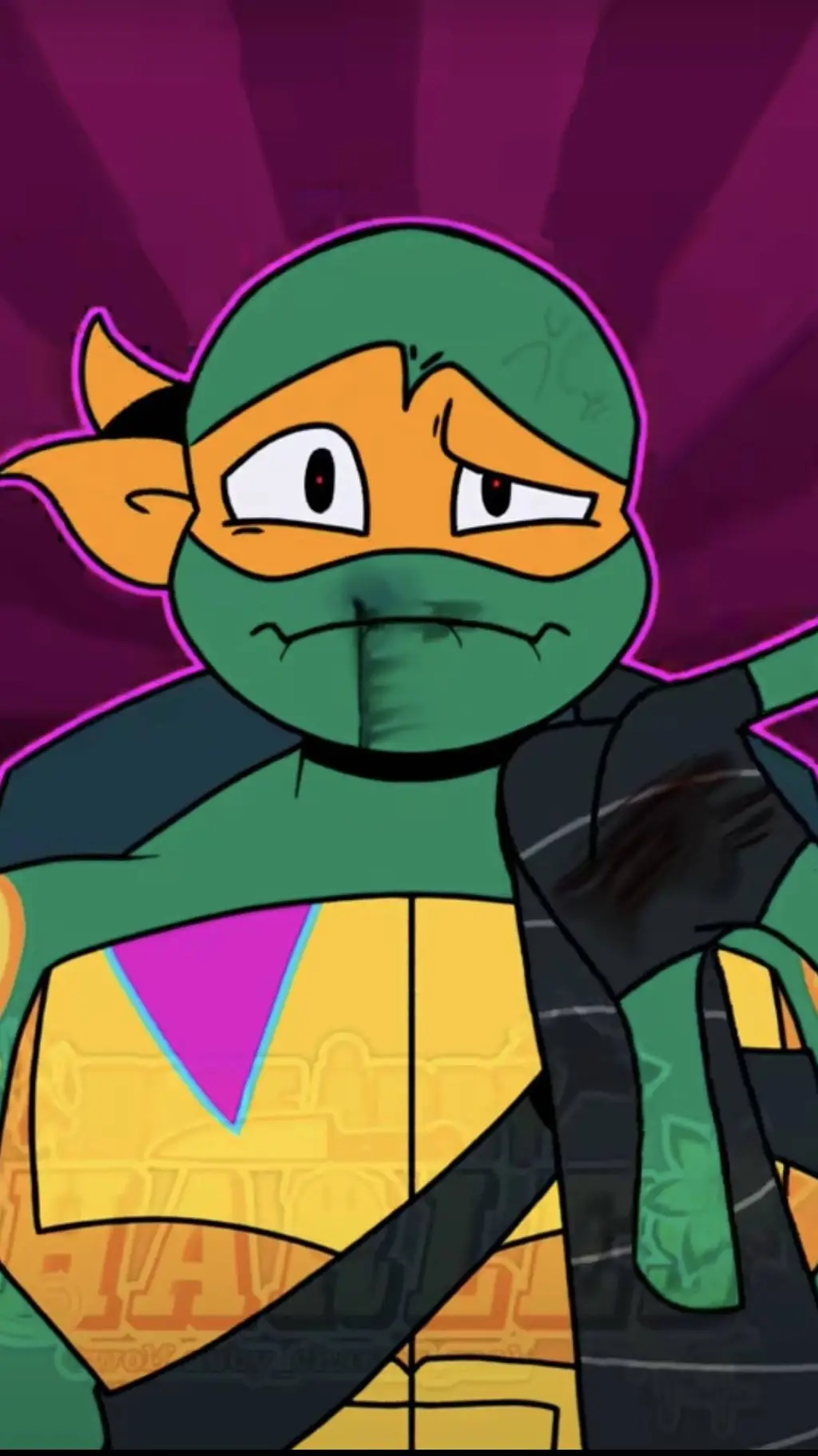 ai character: mikey yandere  background