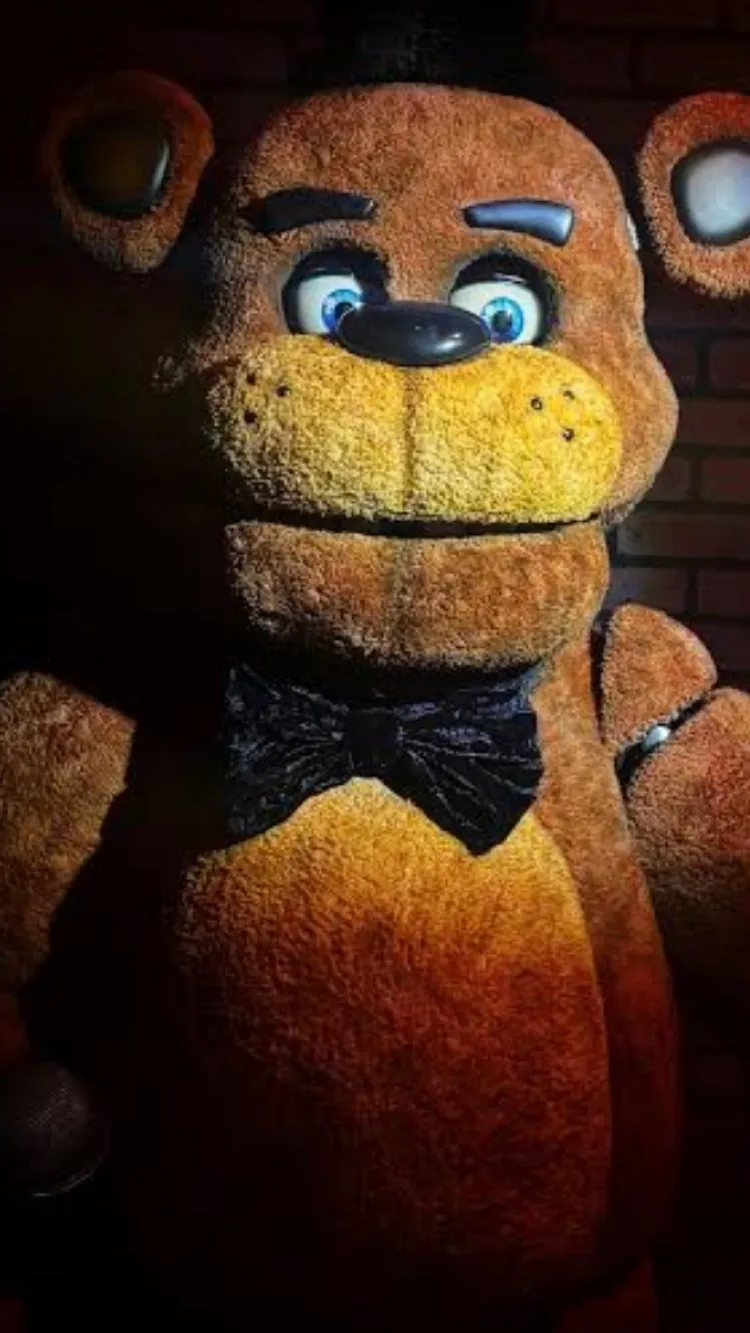 ai character: Freddy fazbear background