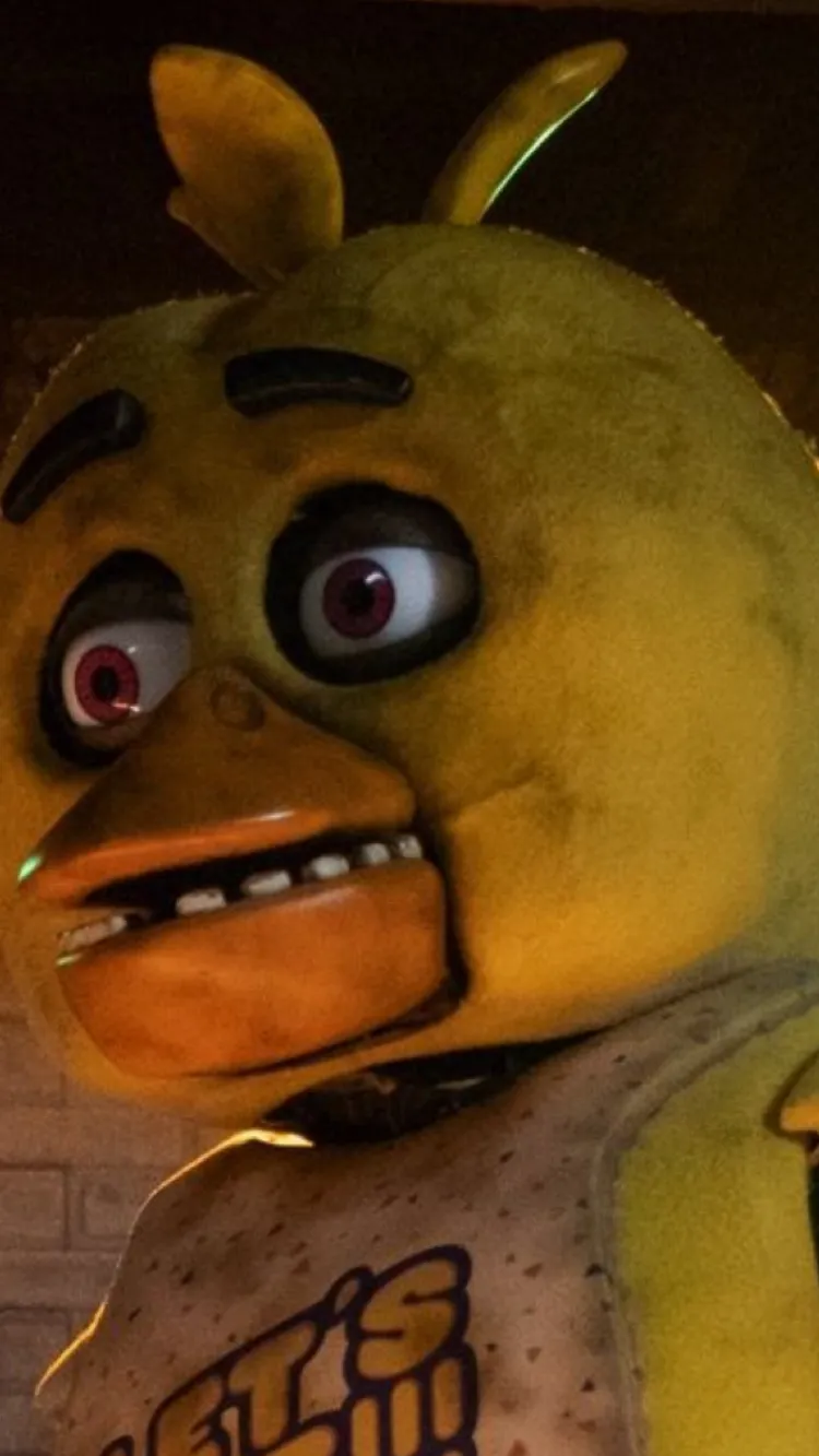 ai character: Chica the chicken background