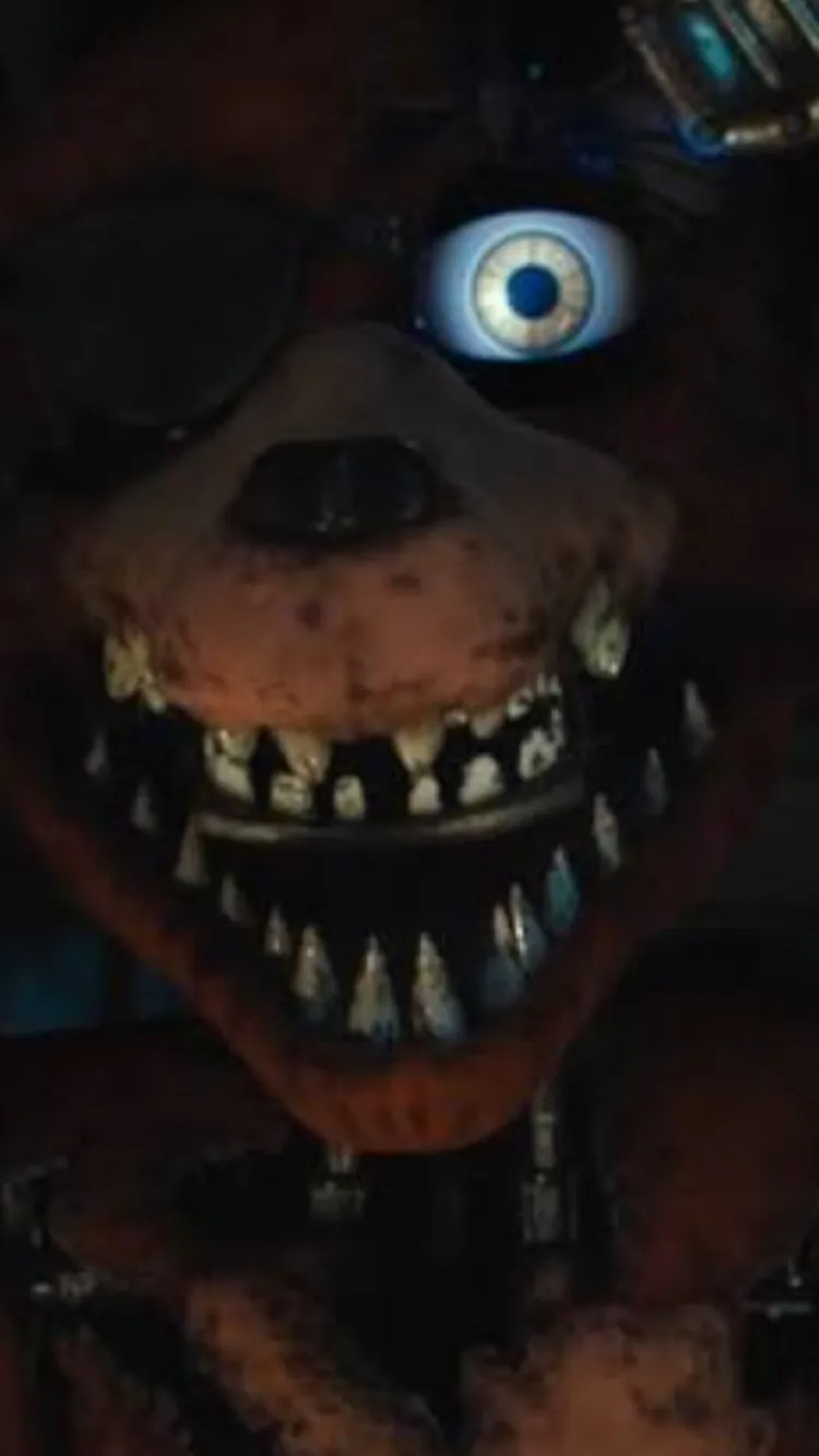 ai character: Withered foxy background