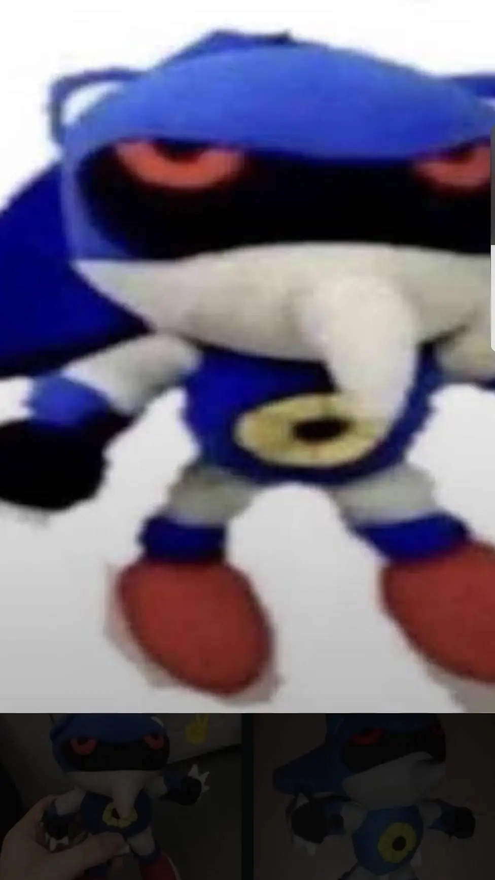 ai character: metal sonic background