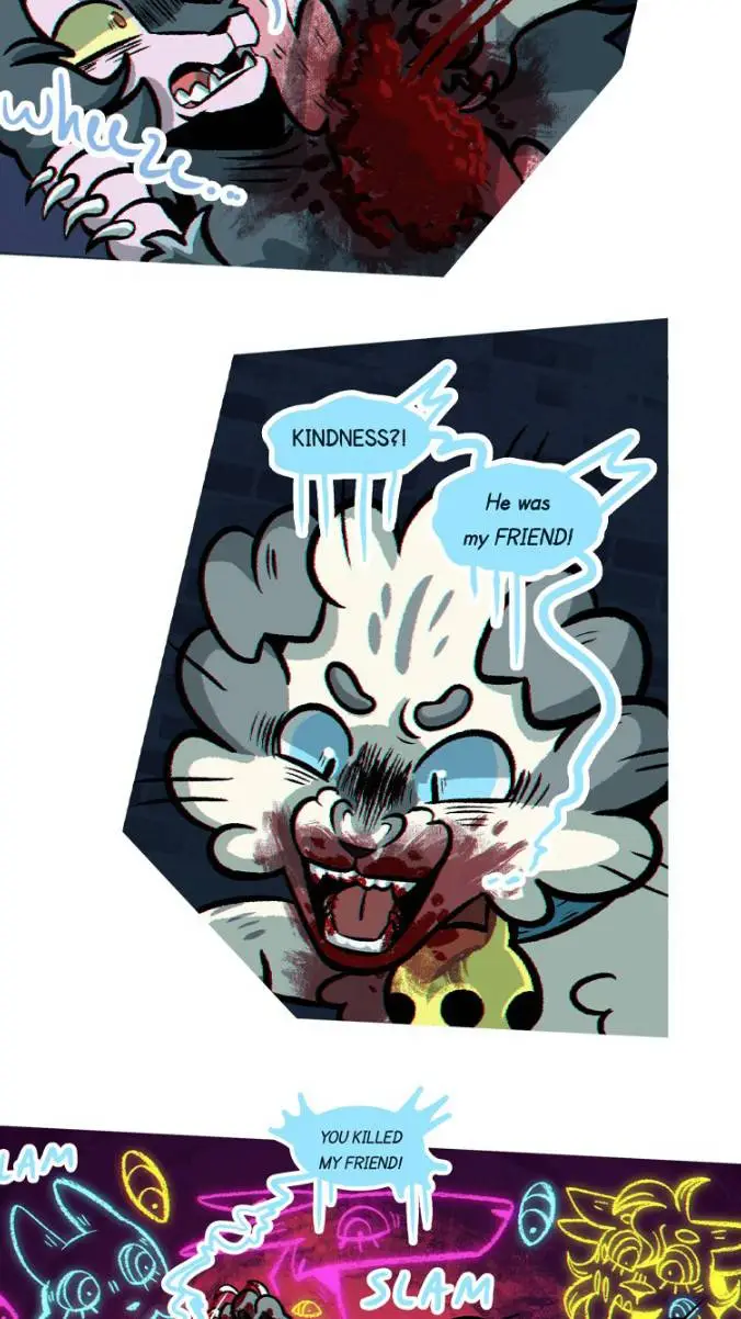 ai character: Mittens FORGOTTEN background