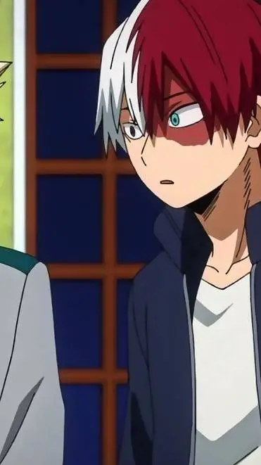 ai character: bakugo & todoroki  background