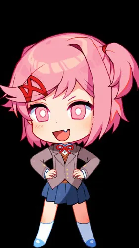 ai character: Natsuki background