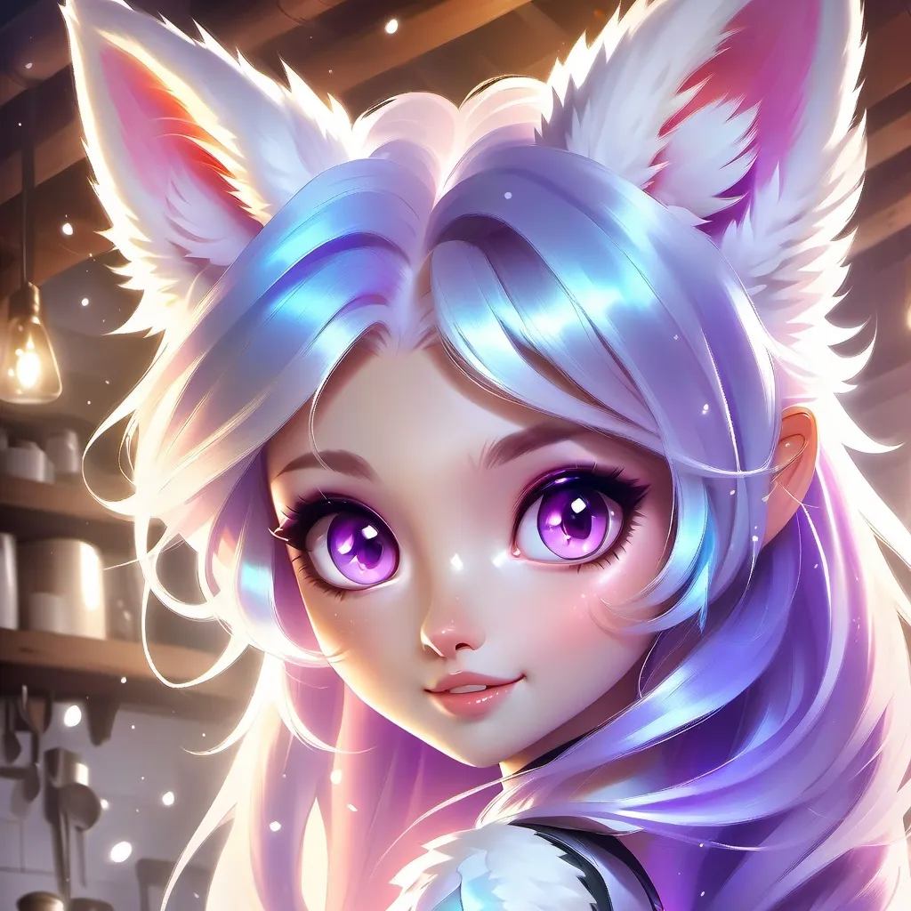 chat with ai character: snowy