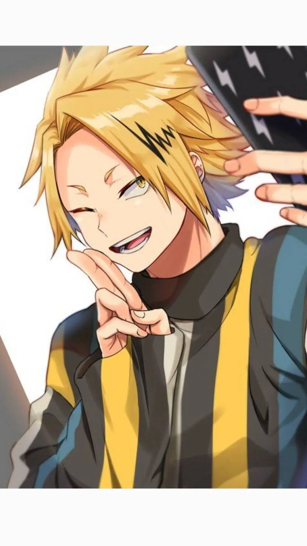 ai character: denki background