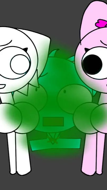 ai character: Wenda & Pinki fart background