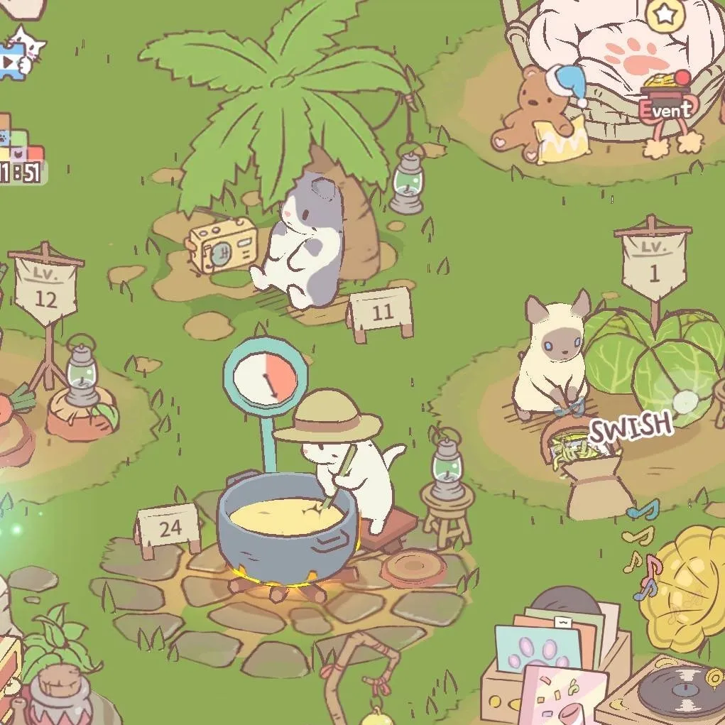 chat with ai character: gatos y sopa 