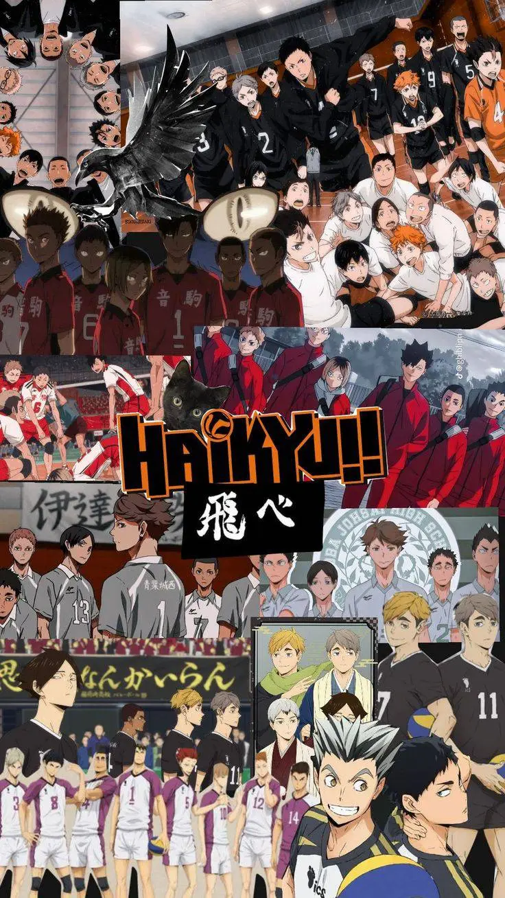 ai character: HAIKYUU!! background