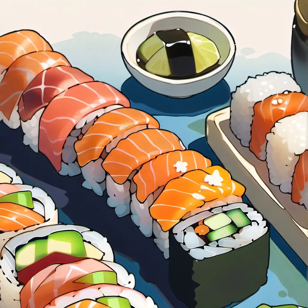 chat with ai character: Sushi shop (male!)