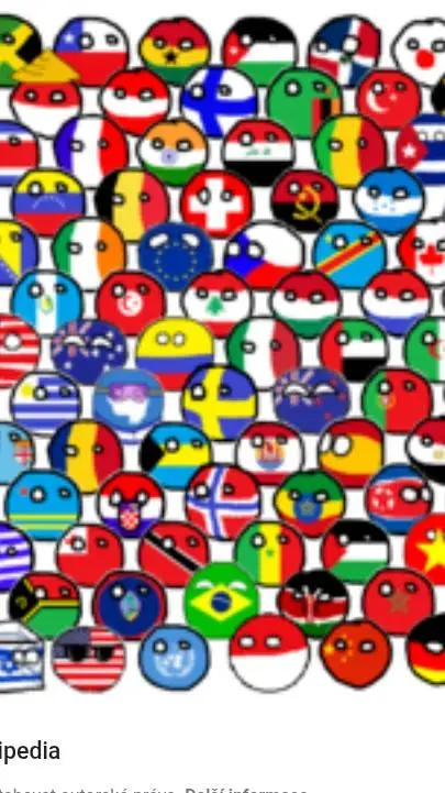 ai character: countryballs background