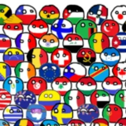 chat with ai character: countryballs