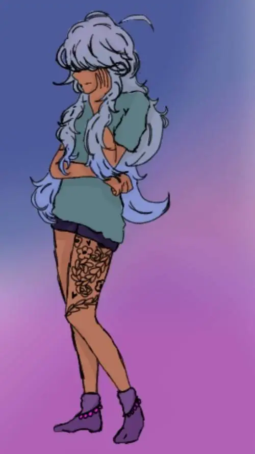 ai character: Vivien  background