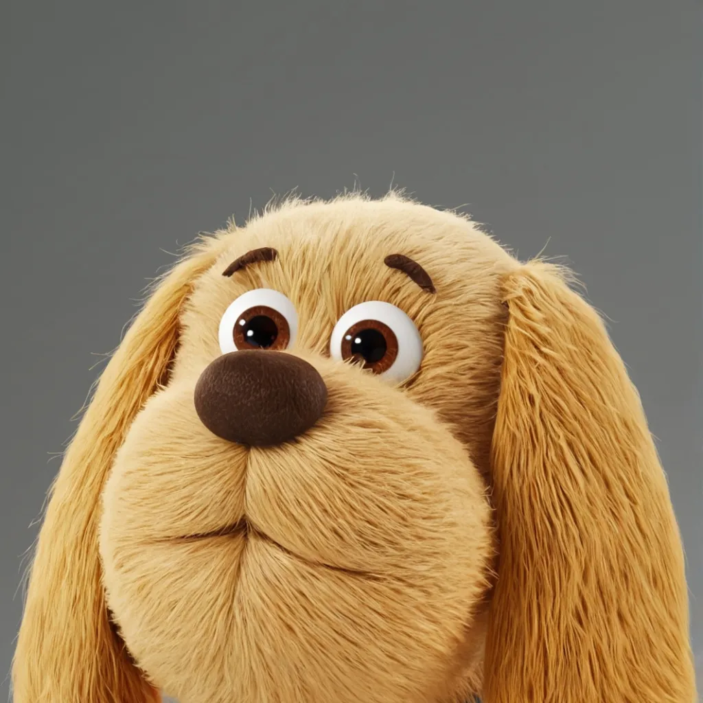 chat with ai character: dog plush village 