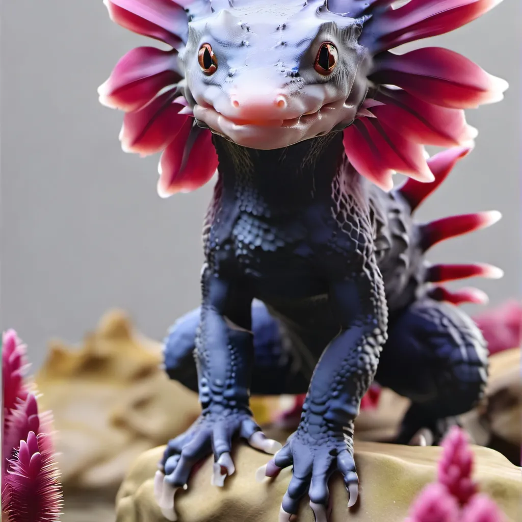 chat with ai character: axolotl family