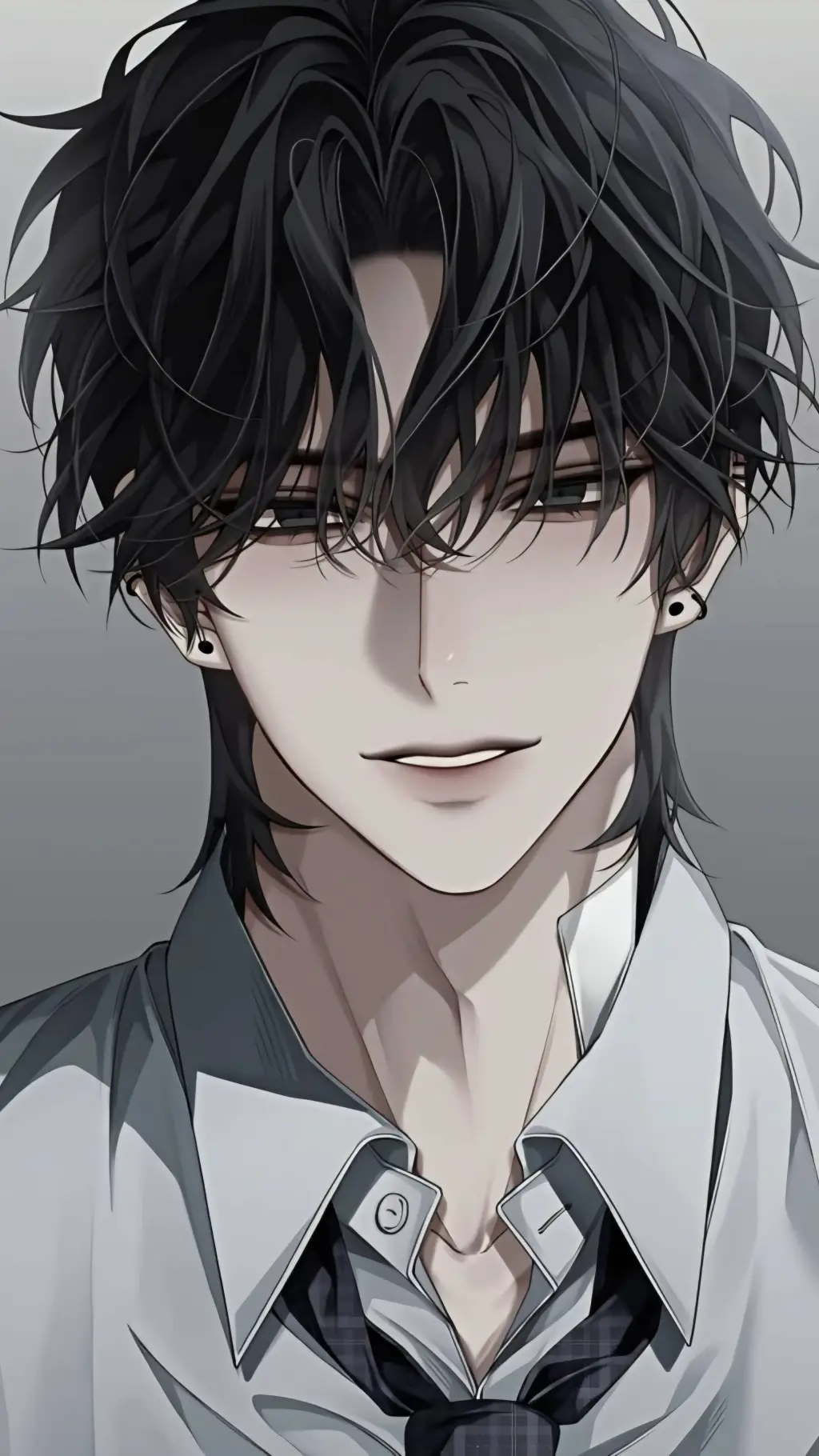 ai character: Kanji background