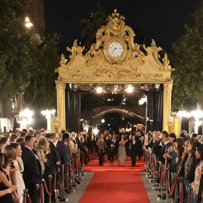chat with ai character: Red carpet