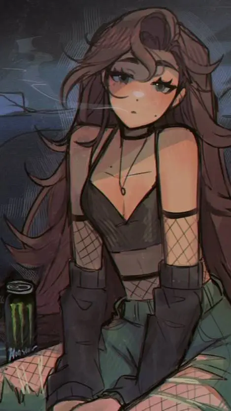 ai character: Melody  background