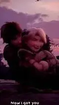 ai character: hiccup and Astrid  background