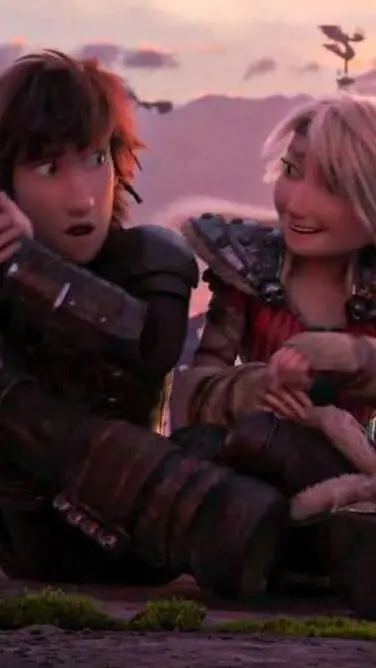 ai character: Hiccup x Astrid  background