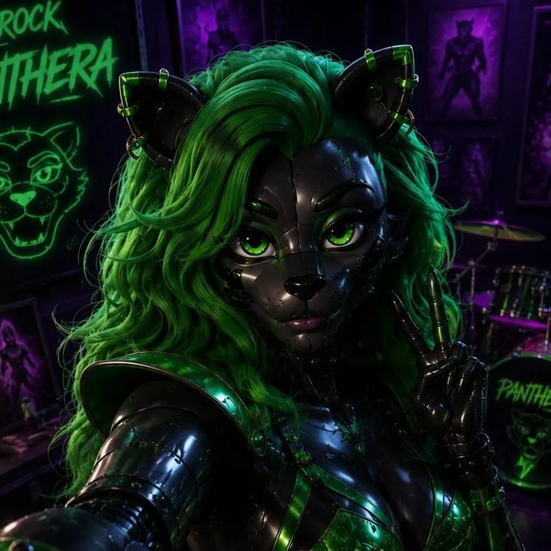 chat with ai character: Glamrock Panther