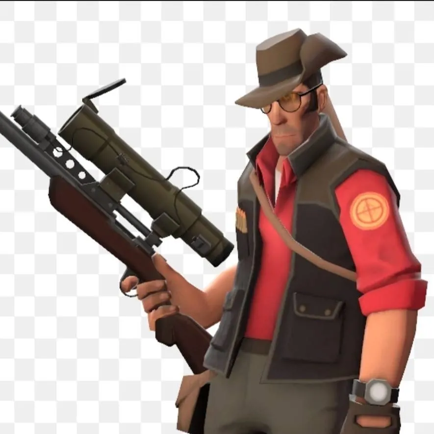 chat with ai character: sniper