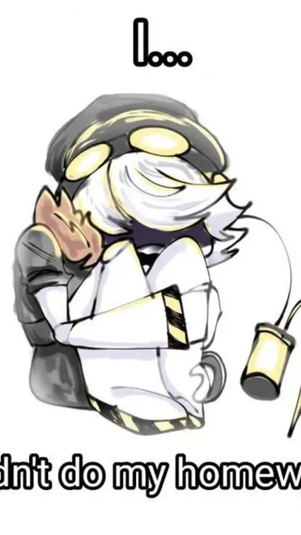 ai character: sad N background