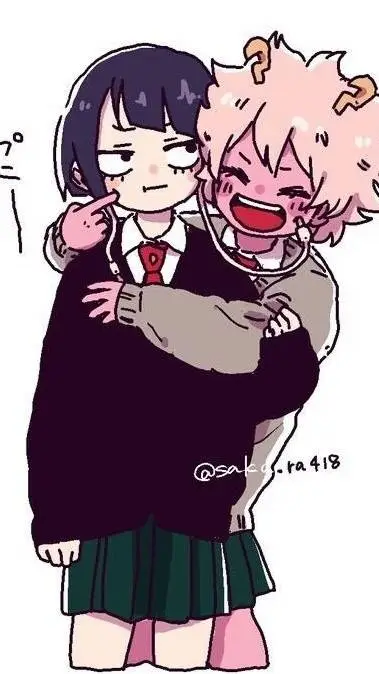 ai character: mha jiro et mina  background