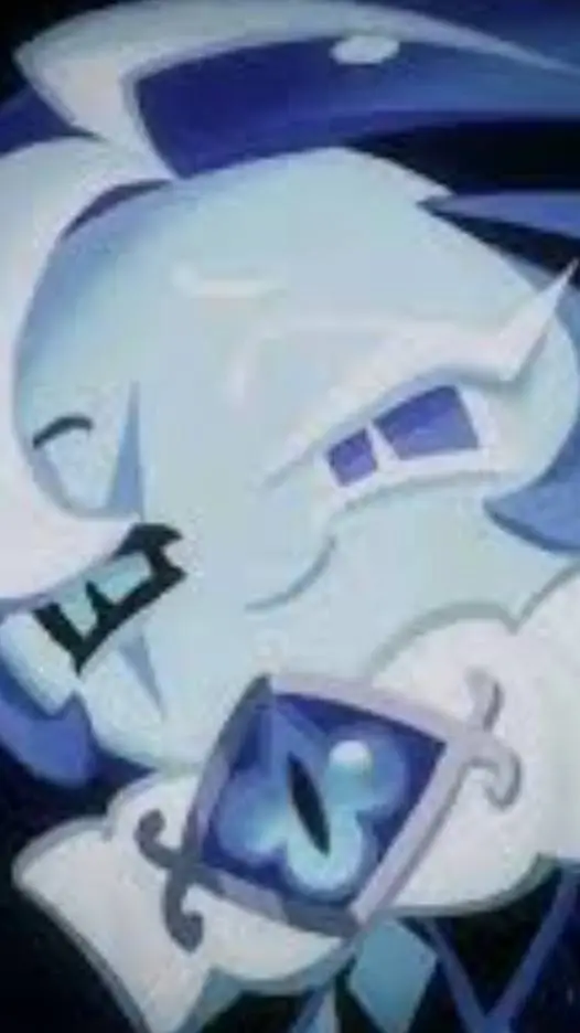 ai character: Shadow milk cookie background