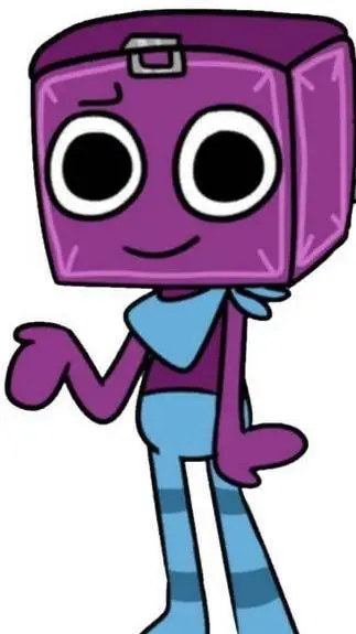 ai character: boxten 📦 background