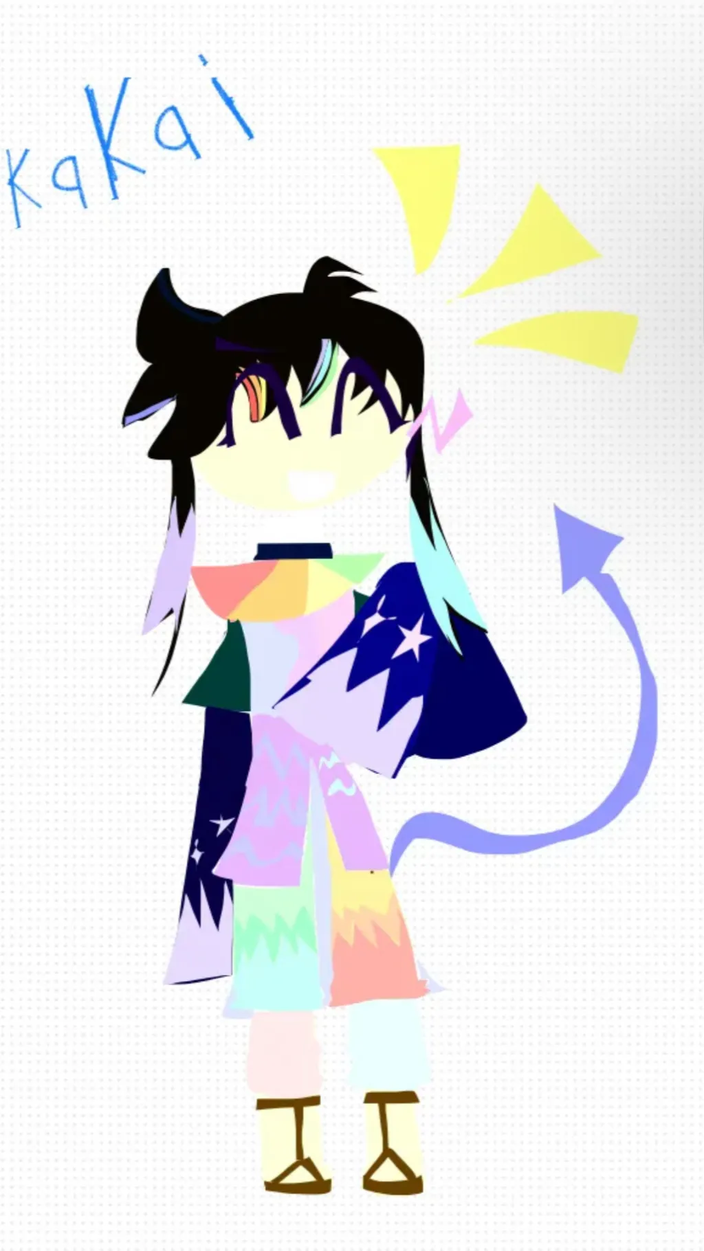ai character: Kakai Ekaraki background