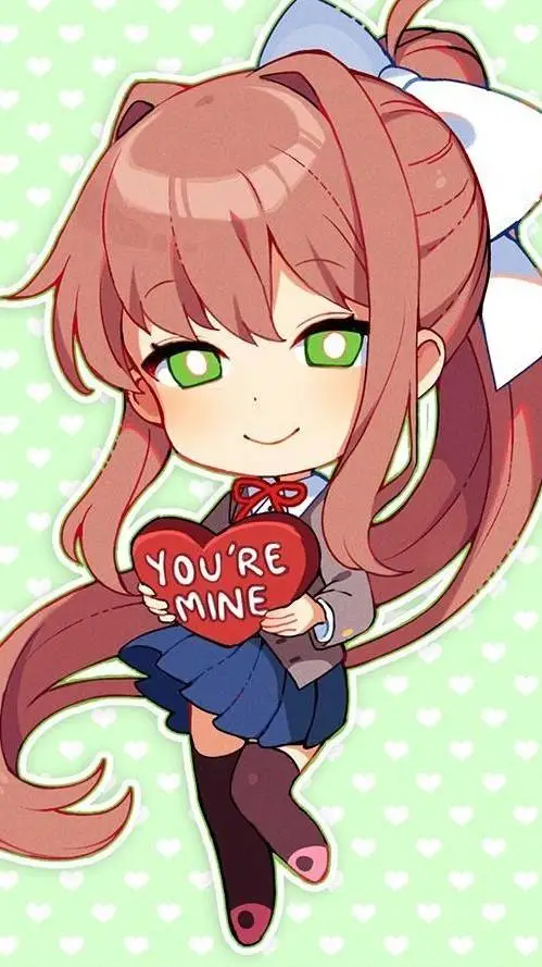 ai character: monika background